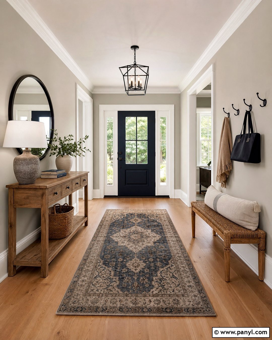 Repose Gray Entryway With White Trim - 20 repose gray with white trim ideas