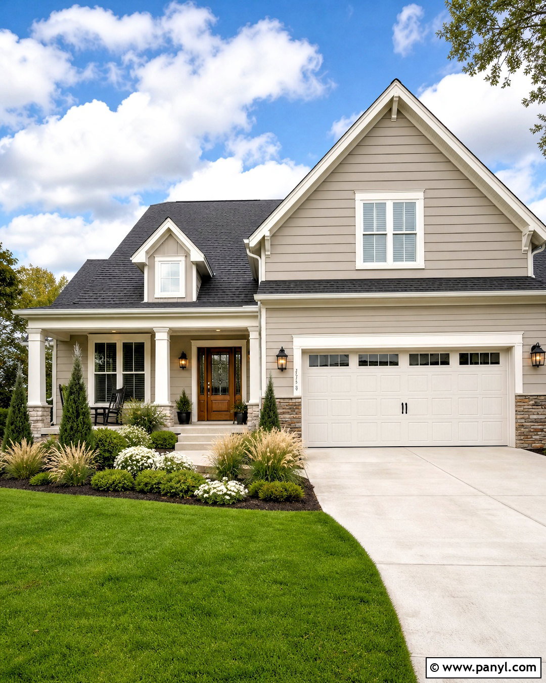 Repose Gray Exterior With White Trim - 20 sherwin williams repose gray ideas