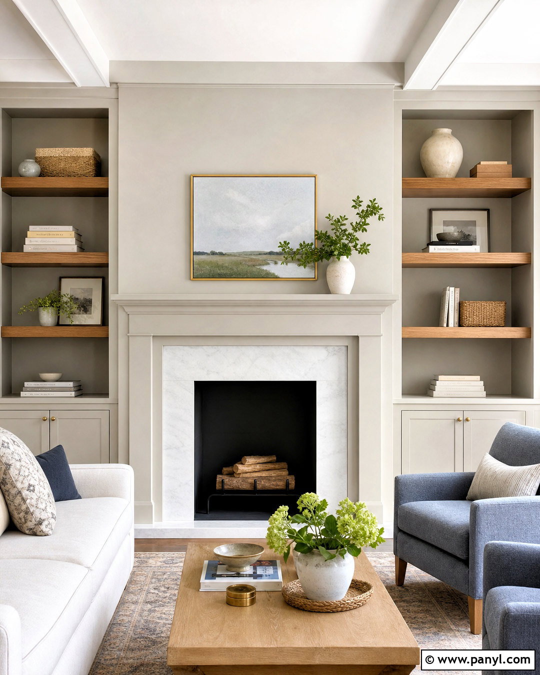Repose Gray Fireplace Wall - 20 sherwin williams repose gray ideas