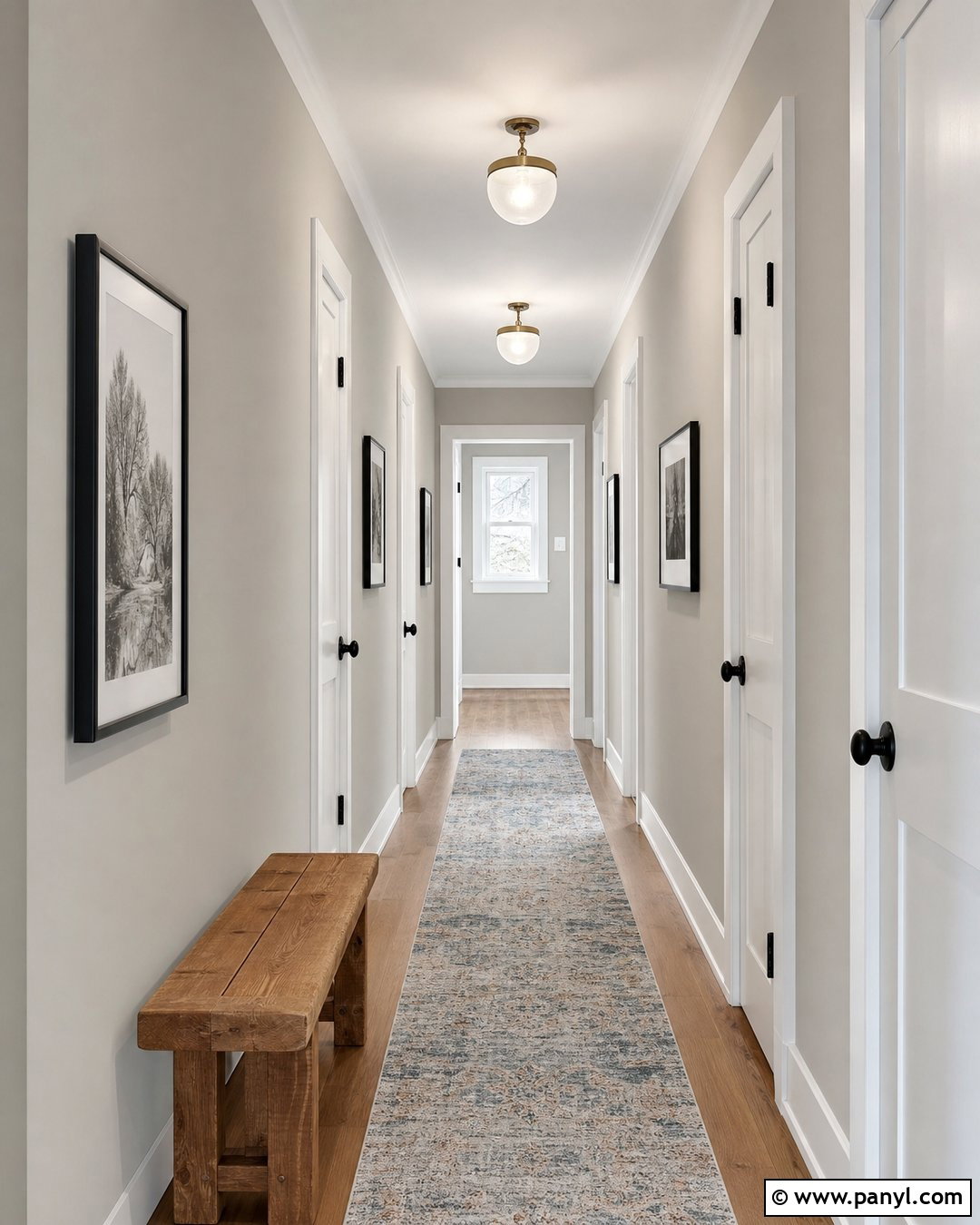 Repose Gray Hallway - 30 sw repose gray ideas