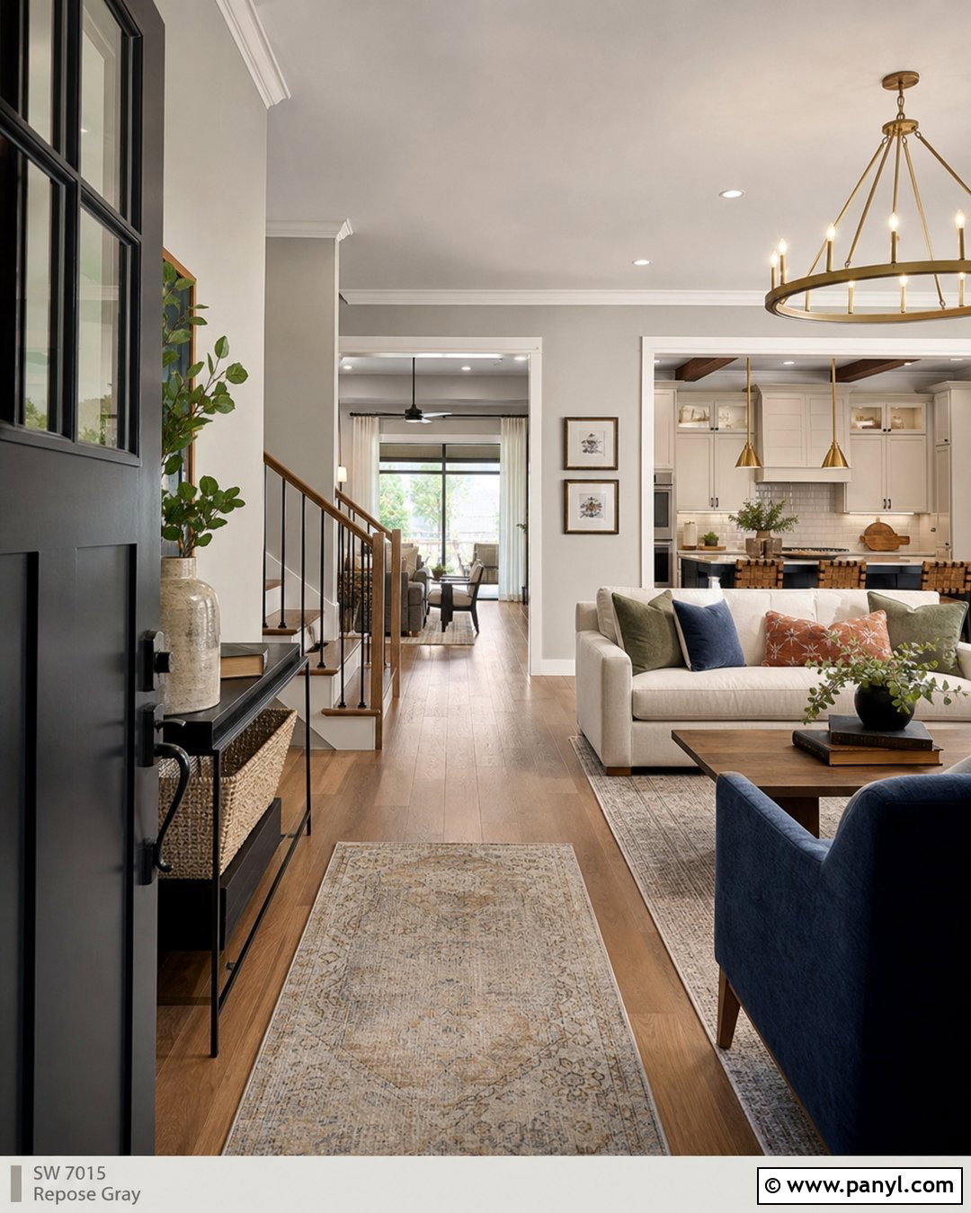 Repose Gray Whole House Palette - 30 sw repose gray ideas