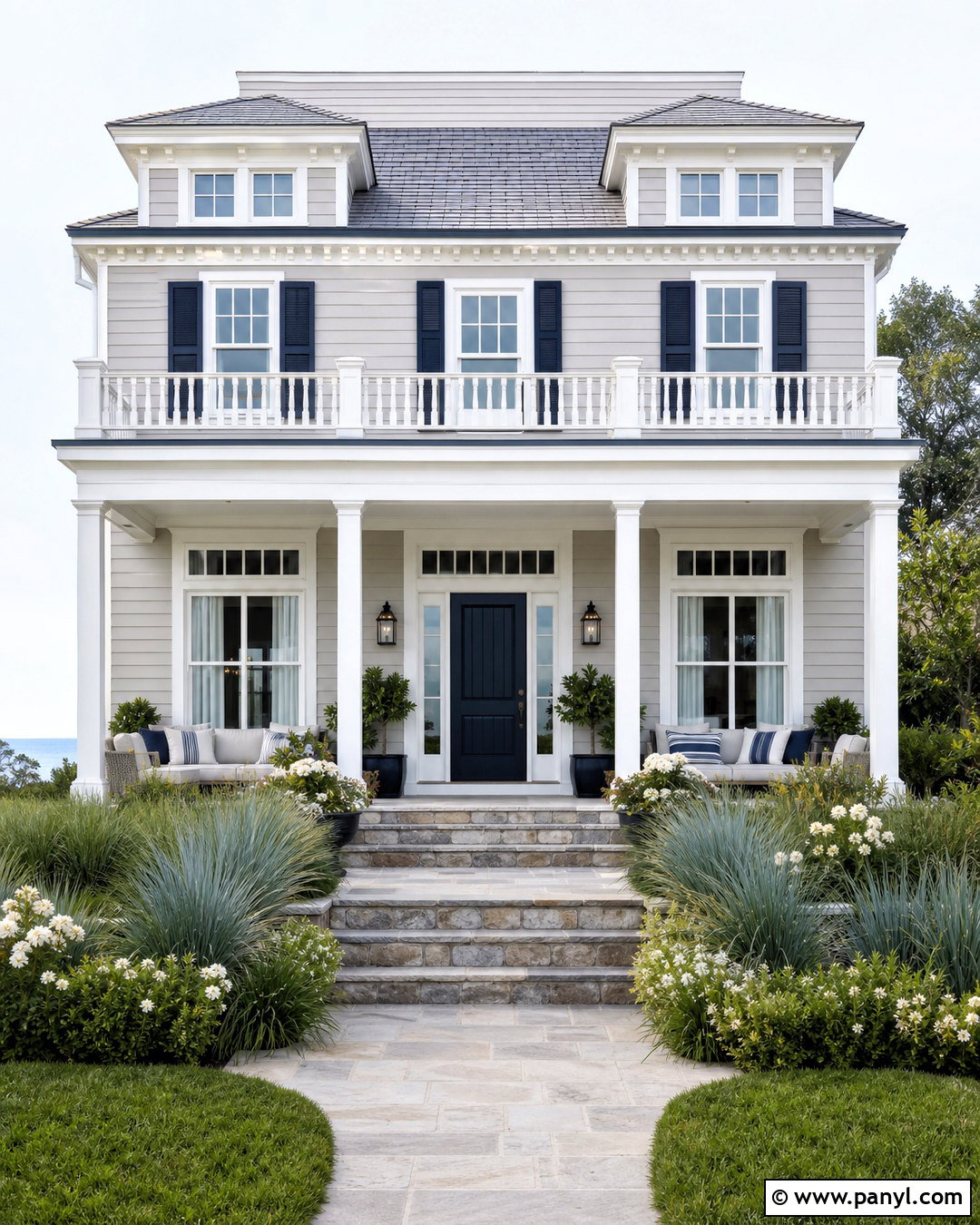 Repose Gray With A Naval Front Door - 20 repose gray sherwin williams exterior ideas