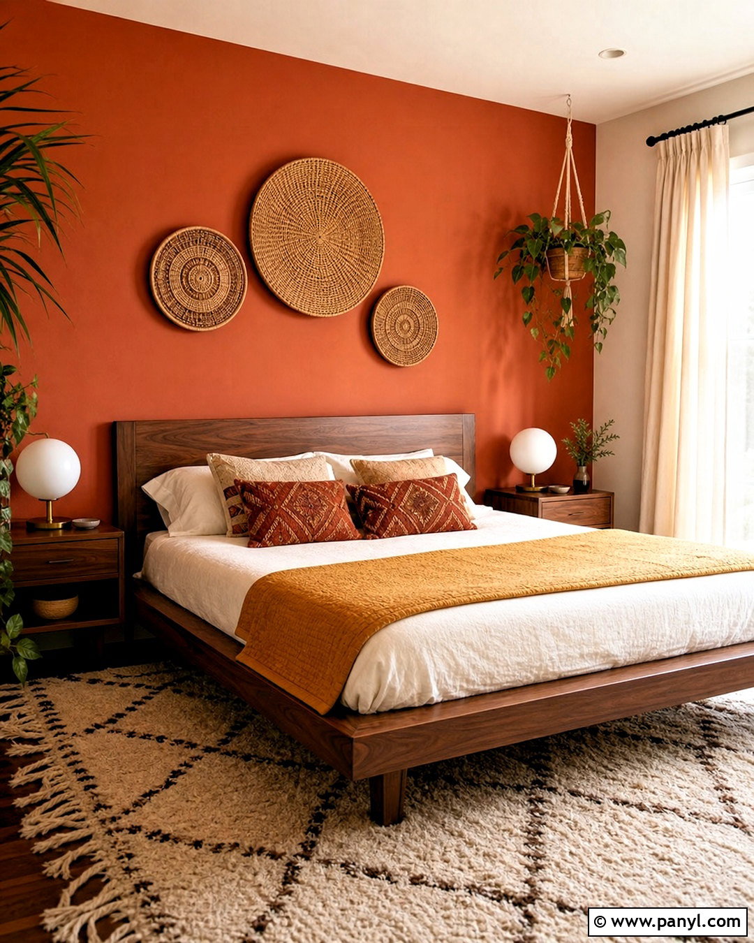 Retro 1970s Bedroom - 20 retro rooms