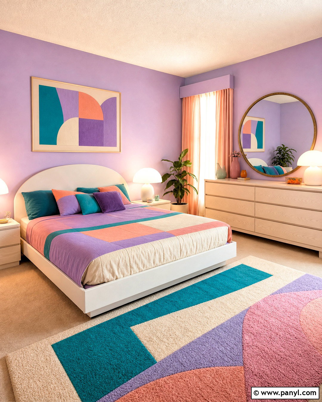 Retro 1980s Bedroom - 20 retro rooms