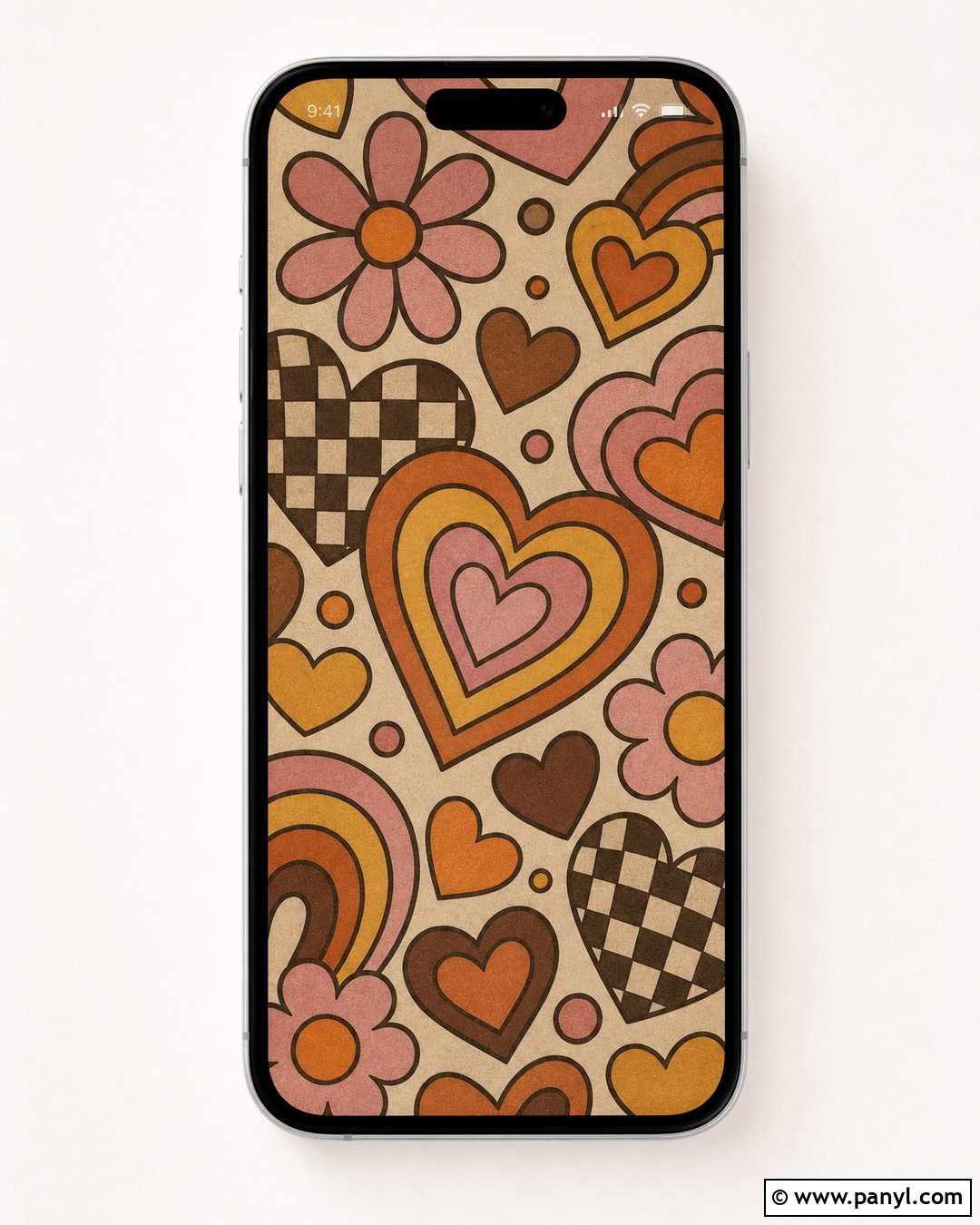 Retro Heart Doodle Wallpaper - 20 Heart Doodle Wallpaper Ideas