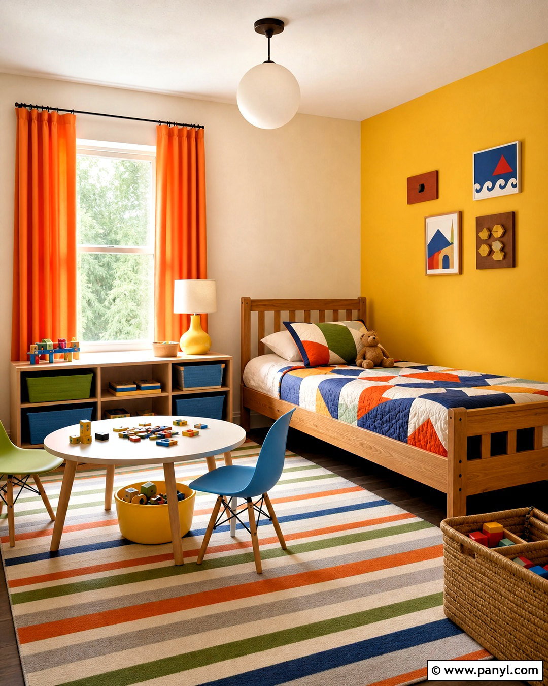 Retro Kids Room - 20 retro rooms