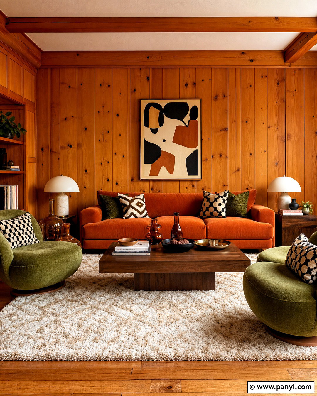 Retro Knotty Pine Living Room - 20 knotty pine living room ideas