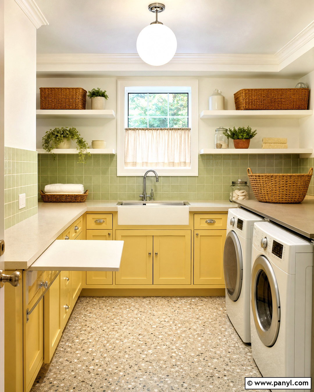 Retro Laundry Room - 20 retro rooms