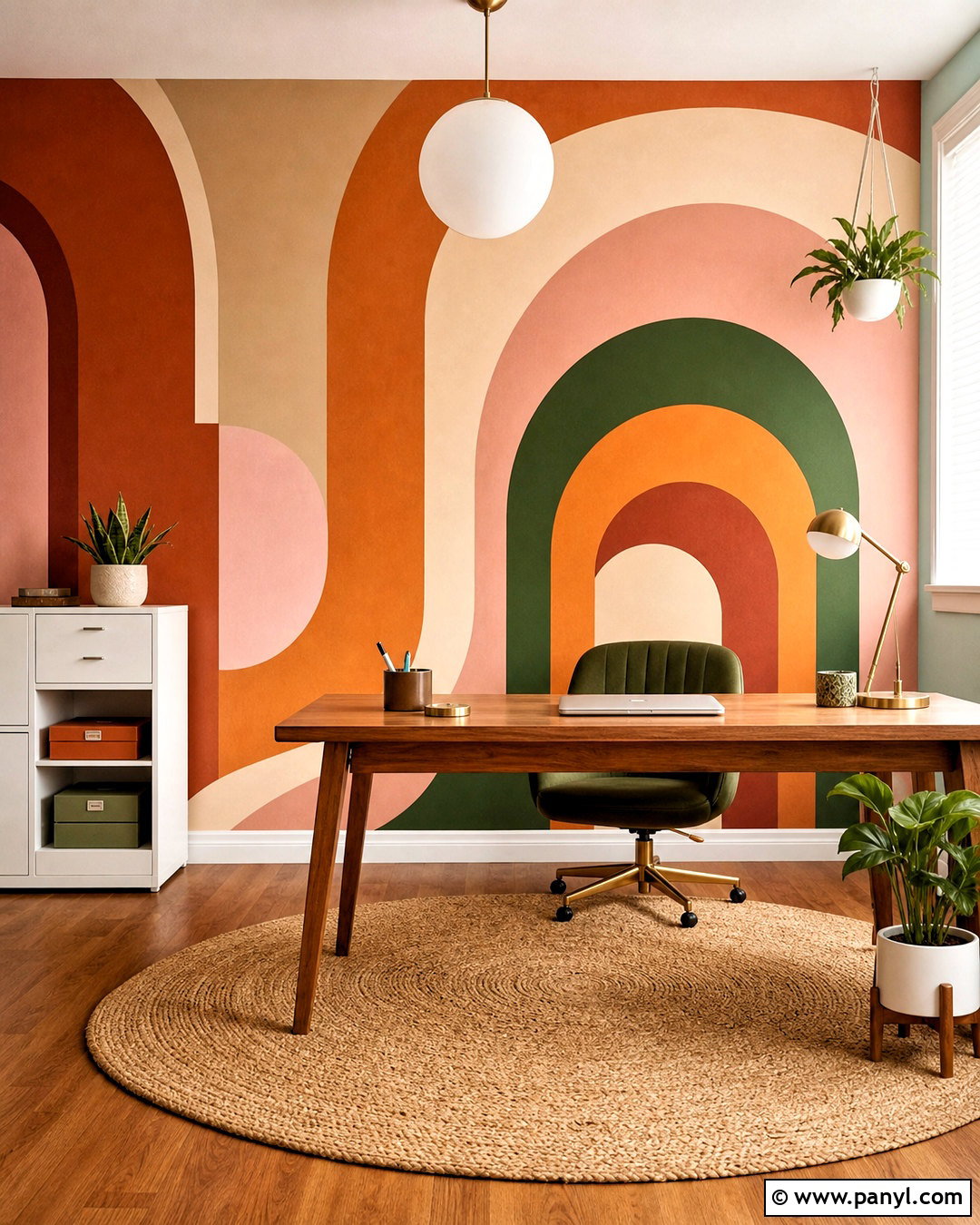 Retro Wall Mural - 20 retro wall art ideas