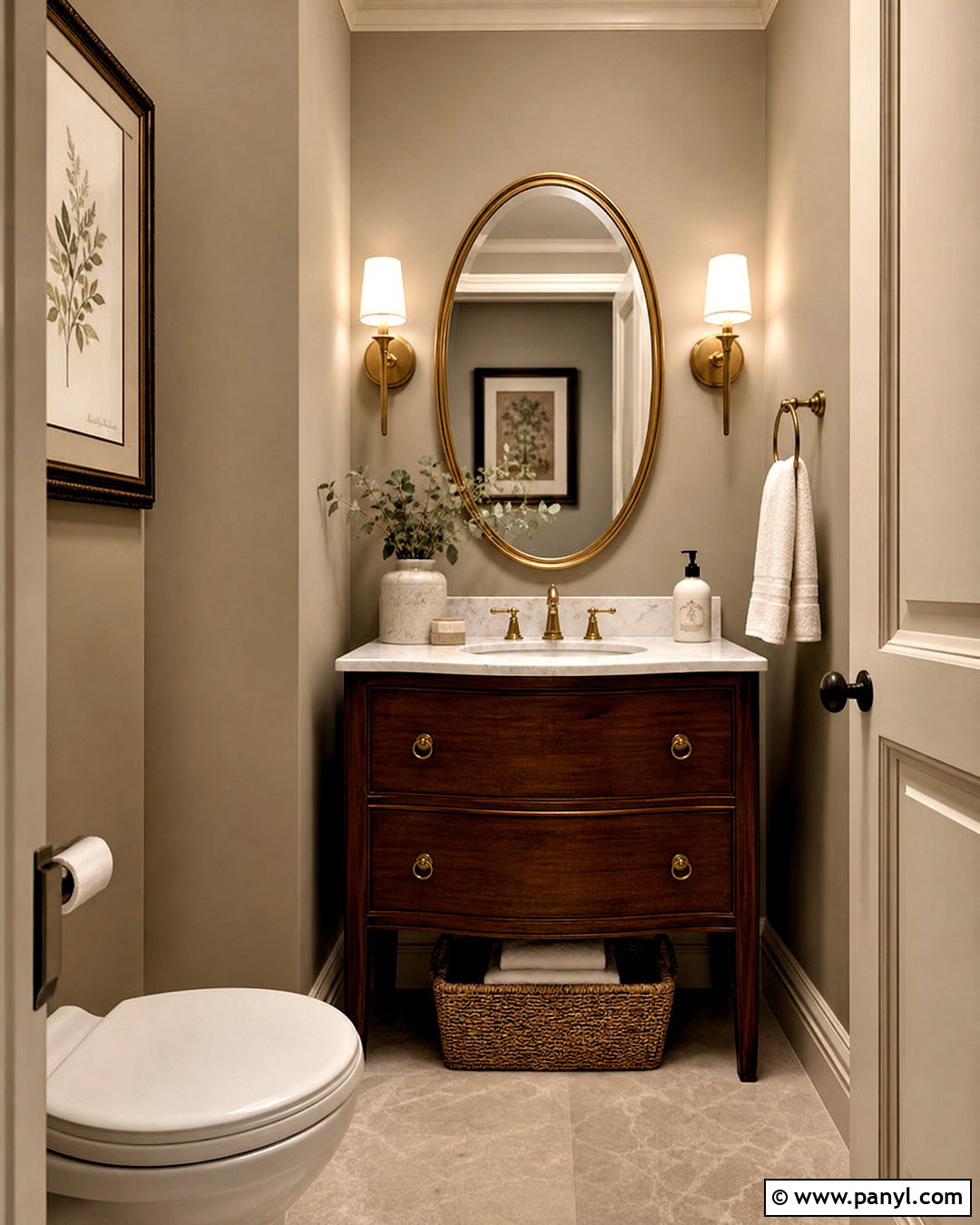 Revere Pewter And Brass Powder Room - 20 revere pewter color scheme ideas