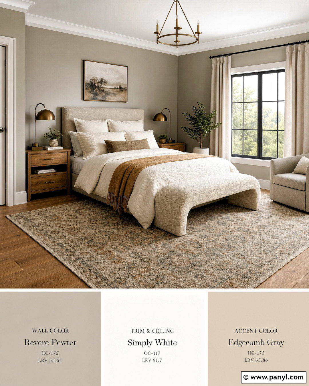 Revere Pewter And Cream Bedroom - 20 revere pewter color scheme ideas