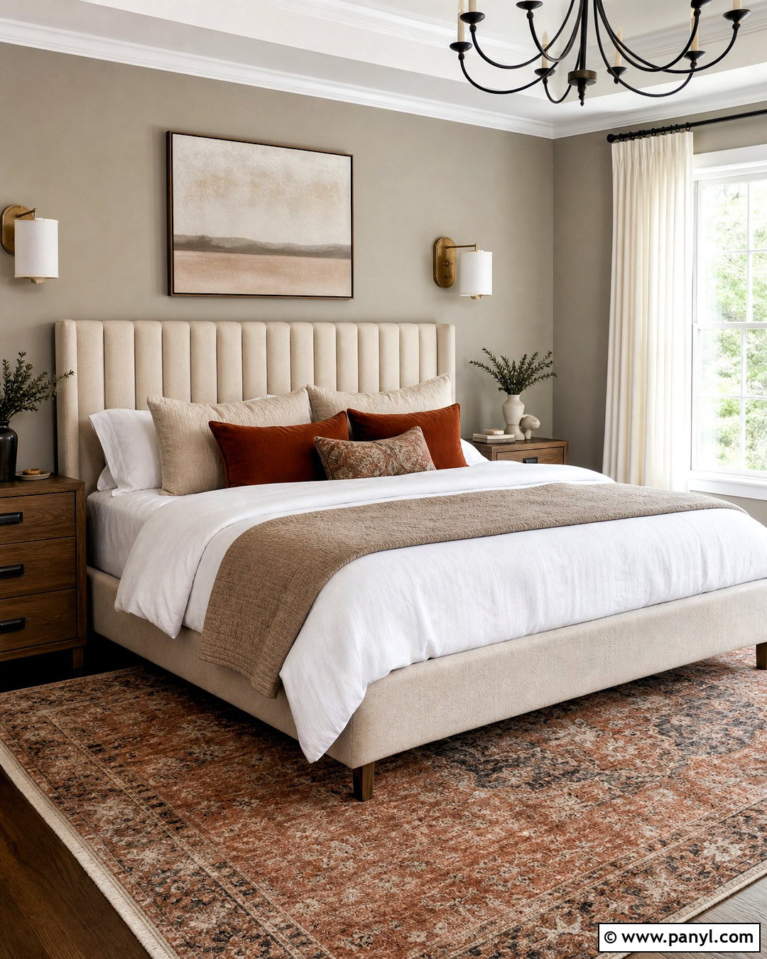 Revere Pewter Bedroom With Upholstered Headboard - 20 revere pewter bedroom ideas