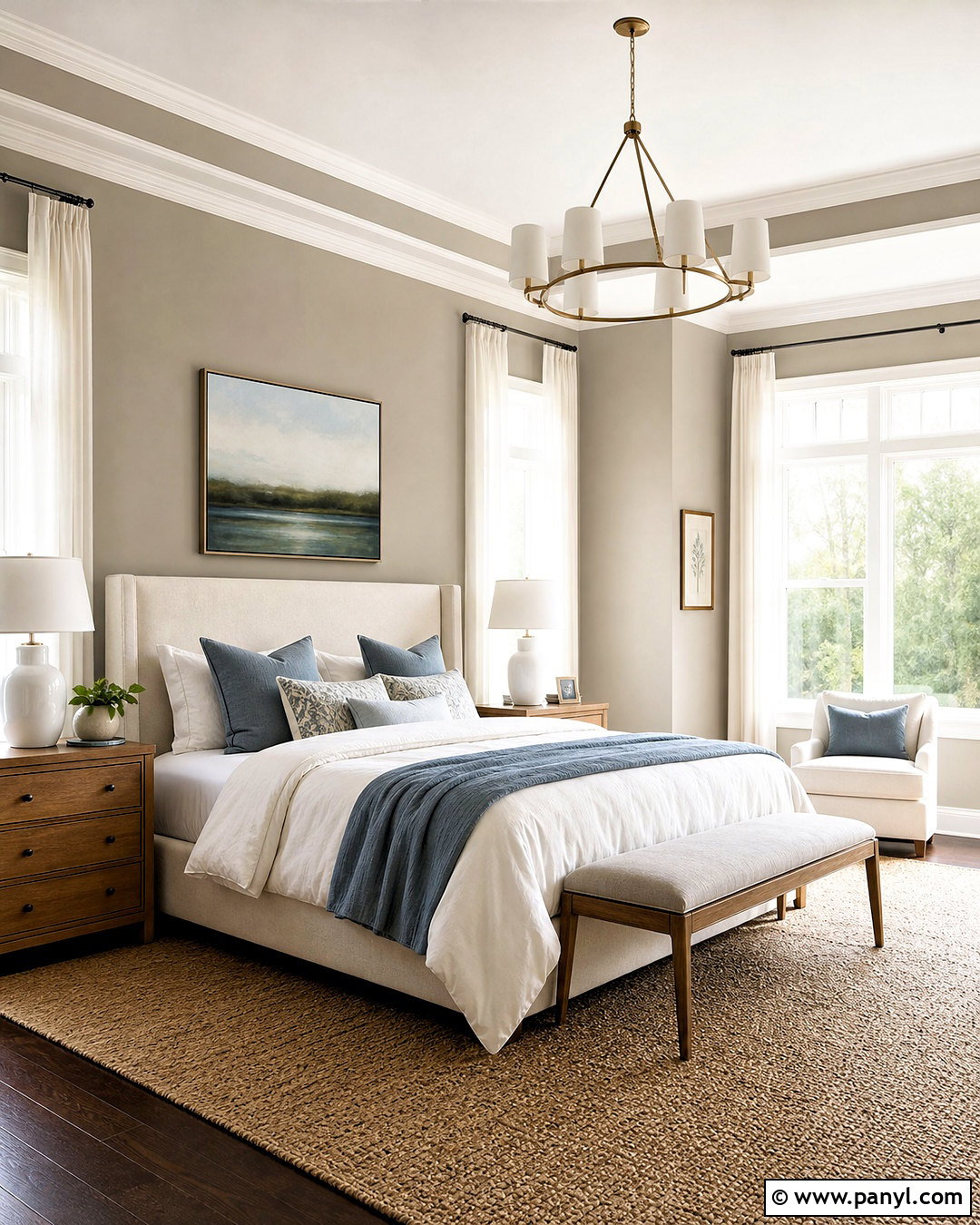 Revere Pewter Bedroom With White Trim - 20 revere pewter bedroom ideas
