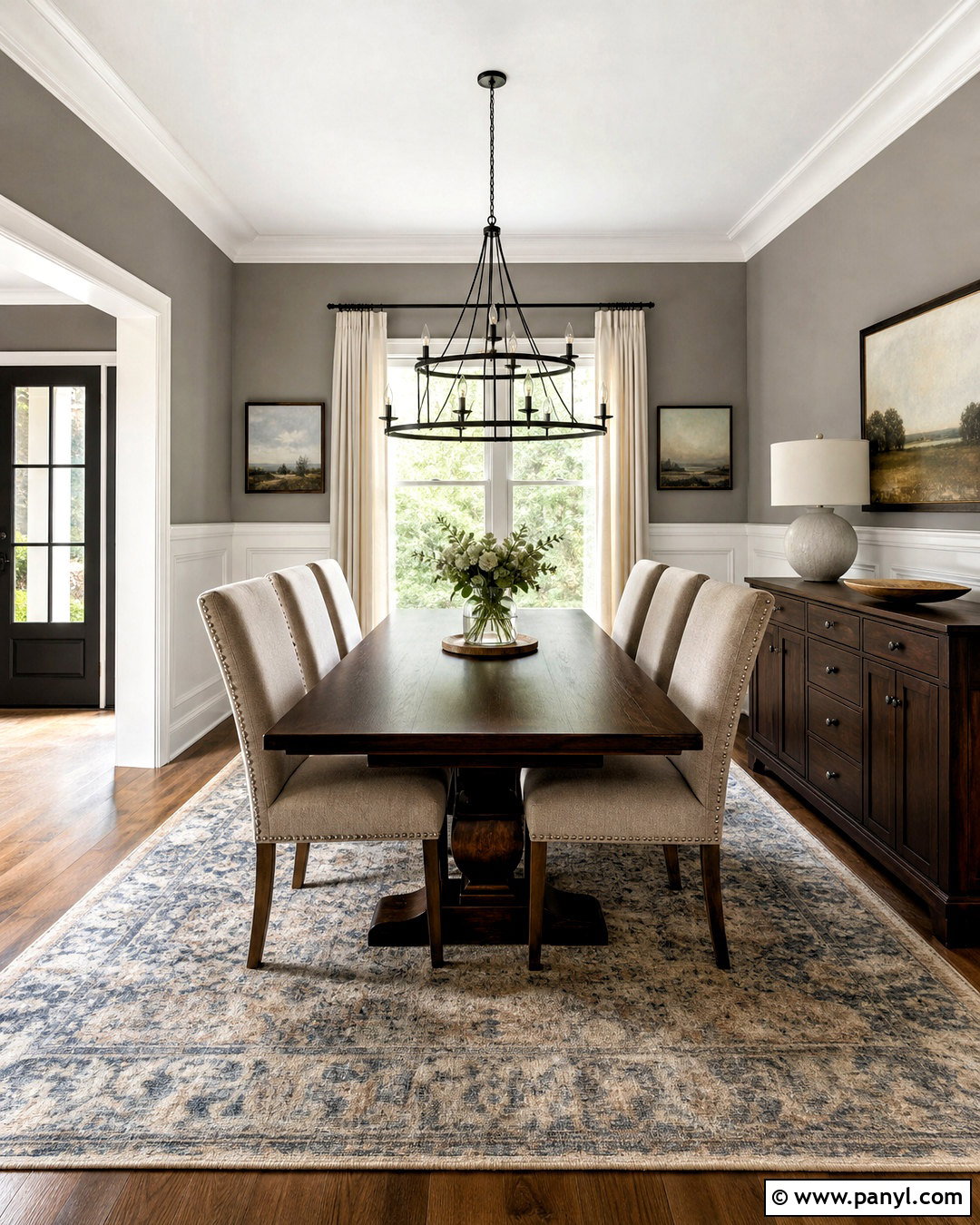 Revere Pewter Dining Room - 20 benjamin moore paint colors