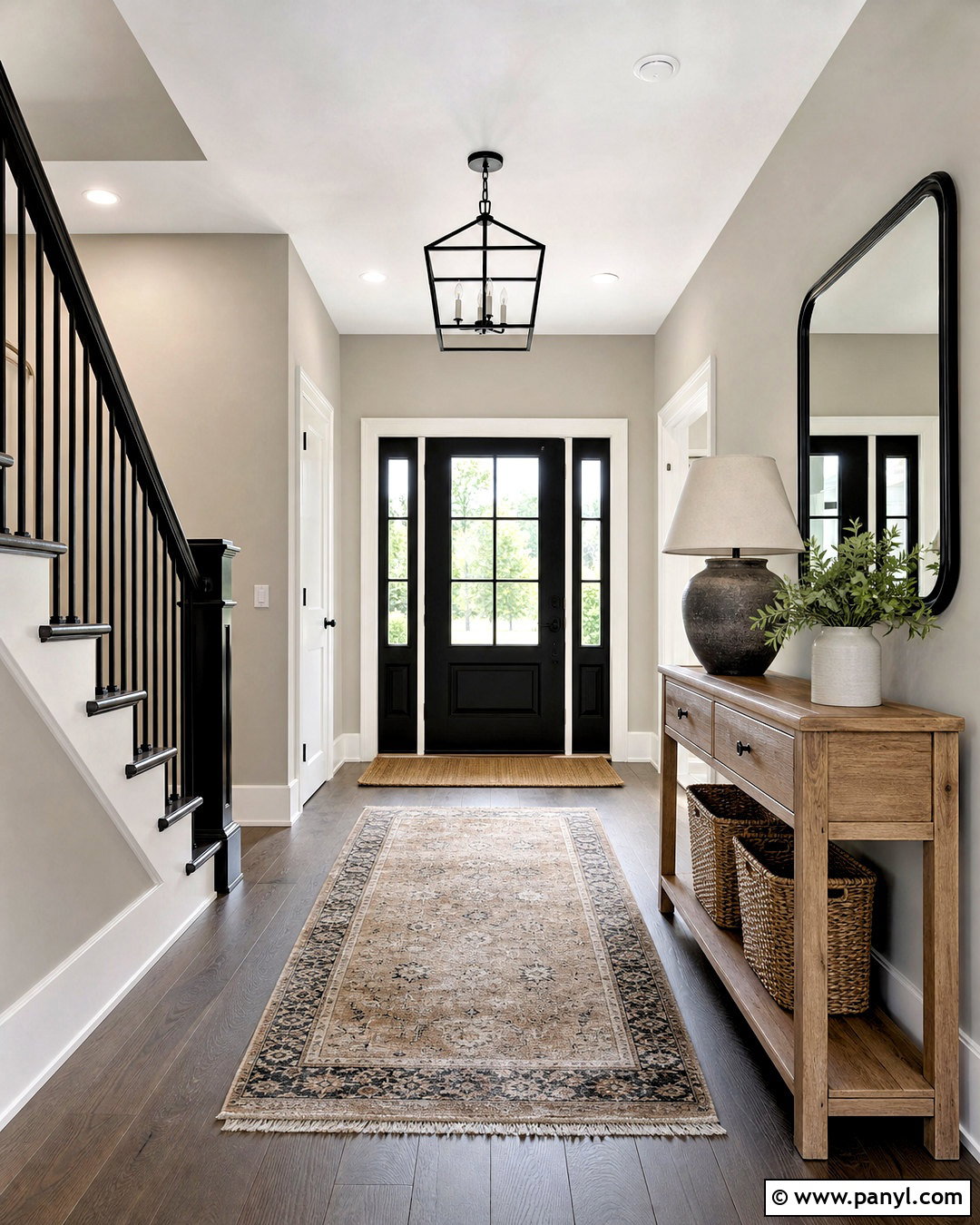 Revere Pewter Entryway With Black Accents - 20 bm revere pewter ideas