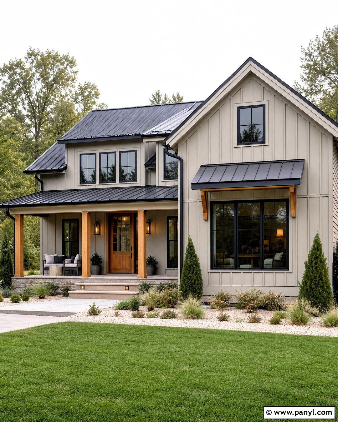 Revere Pewter Exterior Modern Farmhouse - 20 revere pewter exterior house ideas