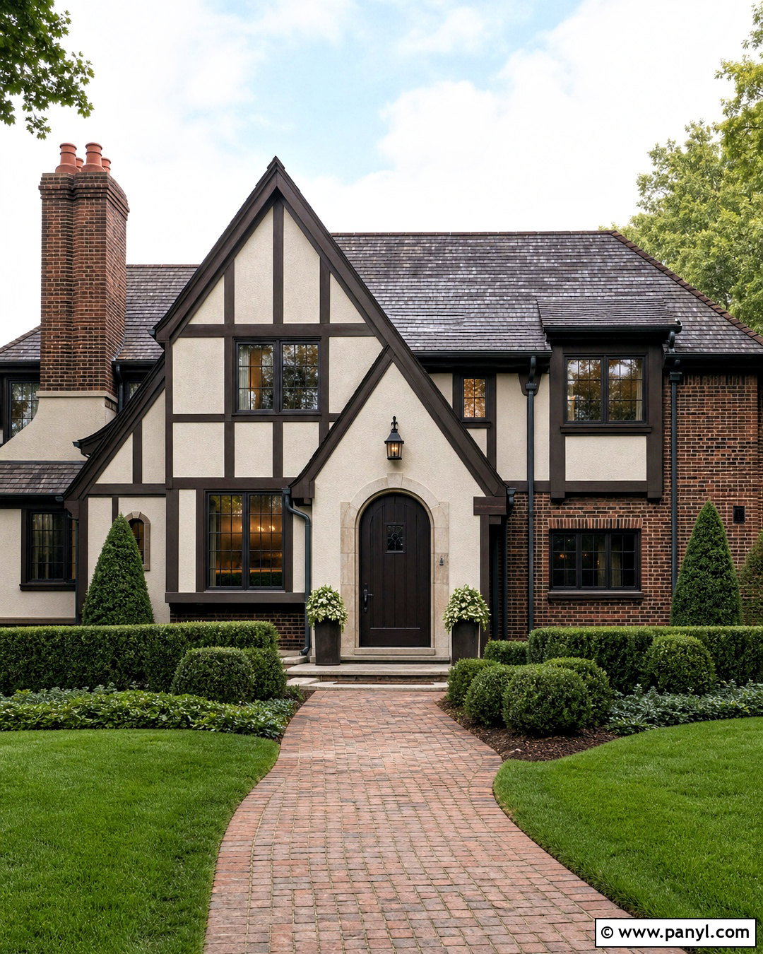 Revere Pewter Exterior Tudor House - 20 revere pewter exterior house ideas