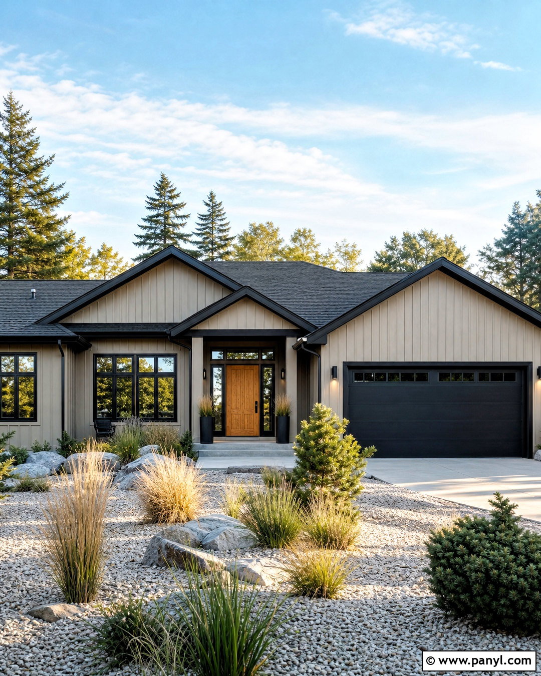 Revere Pewter Exterior With Black Trim - 20 revere pewter exterior house ideas