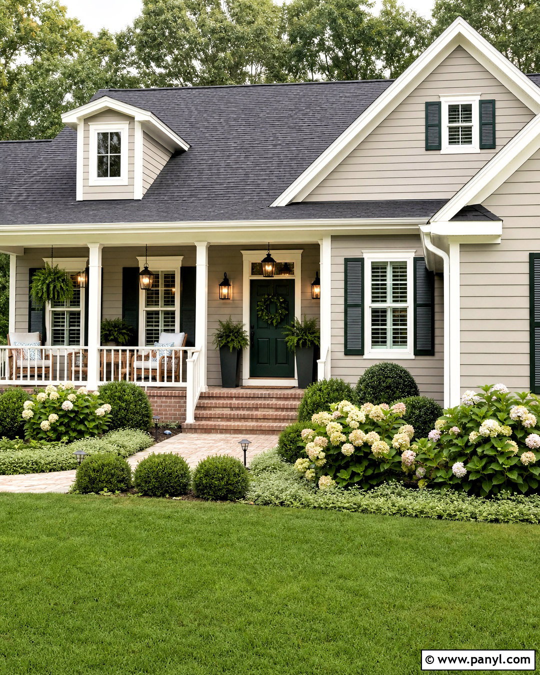 20 Revere Pewter Exterior House Ideas for Timeless Curb Appeal