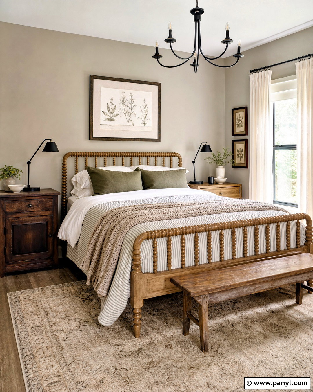 Revere Pewter Farmhouse Bedroom - 20 revere pewter bedroom ideas