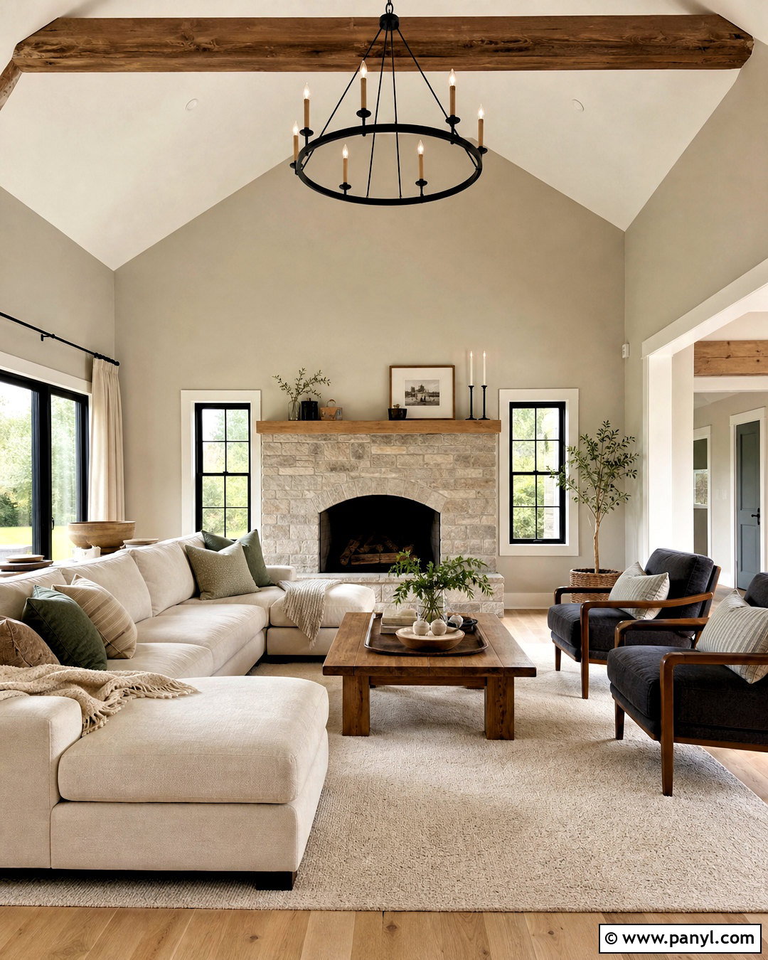 Revere Pewter Great Room - 20 beige wall paints