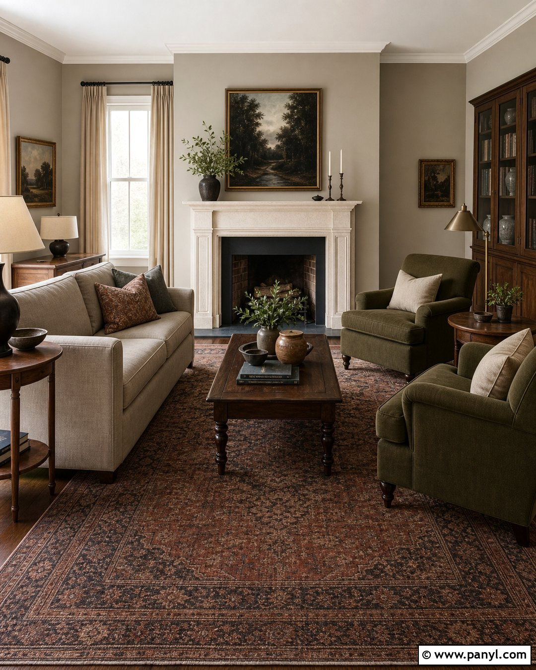 Revere Pewter Greige Walls - 30 Griege Wall Colors