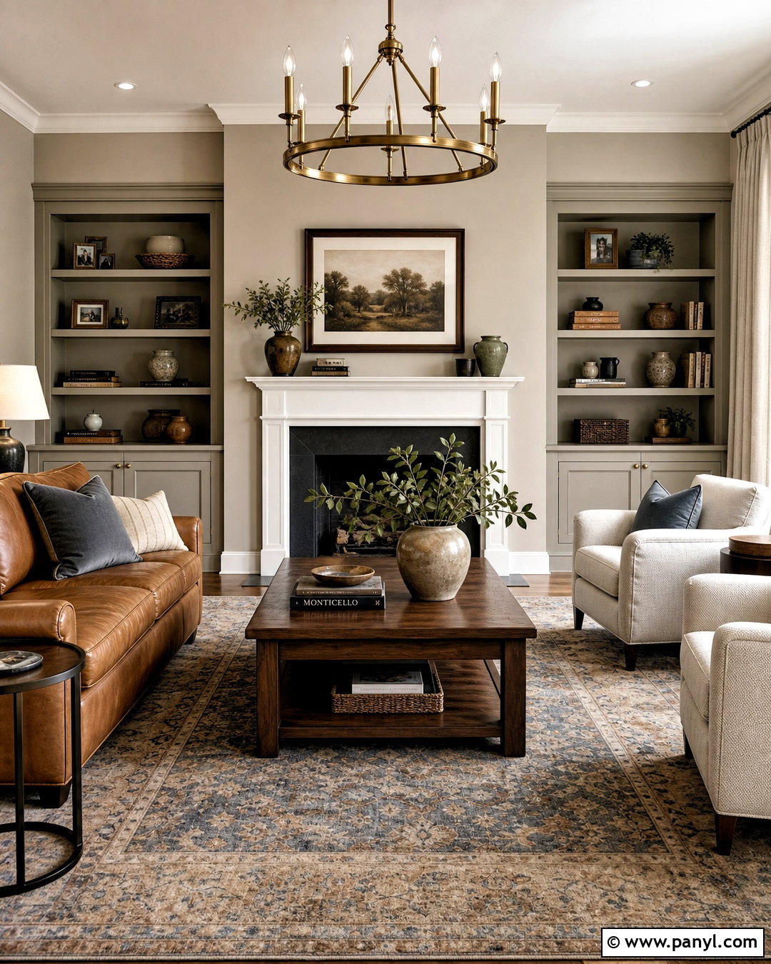 Revere Pewter HC-172 - 20 greige paint colors