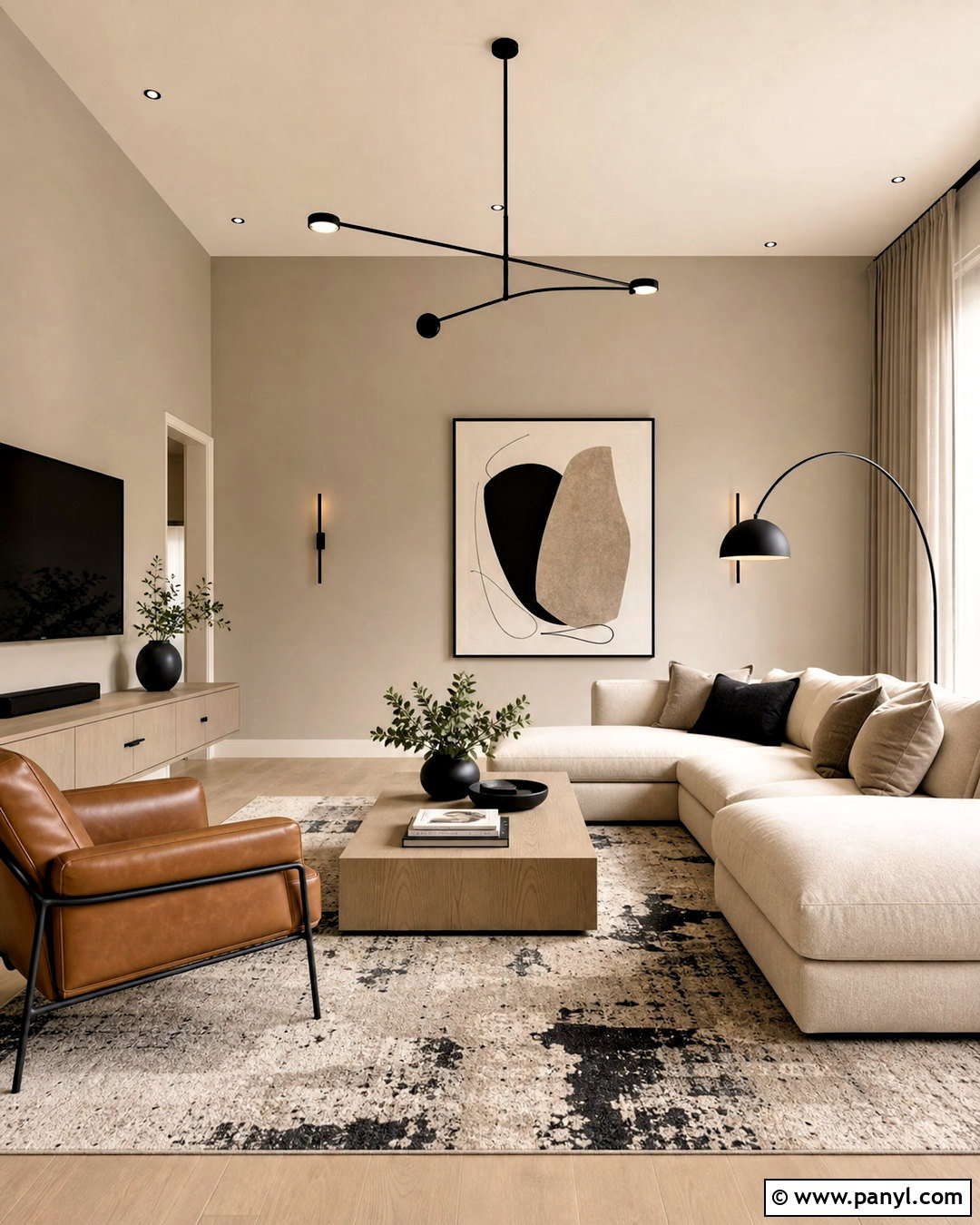 Revere Pewter Modern Living Room - 20 revere pewter living room ideas