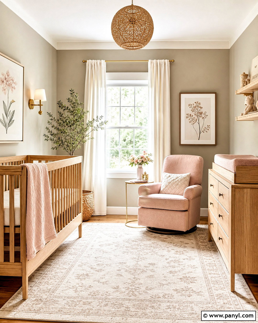 Revere Pewter Nursery With Soft Blush - 20 bm revere pewter ideas