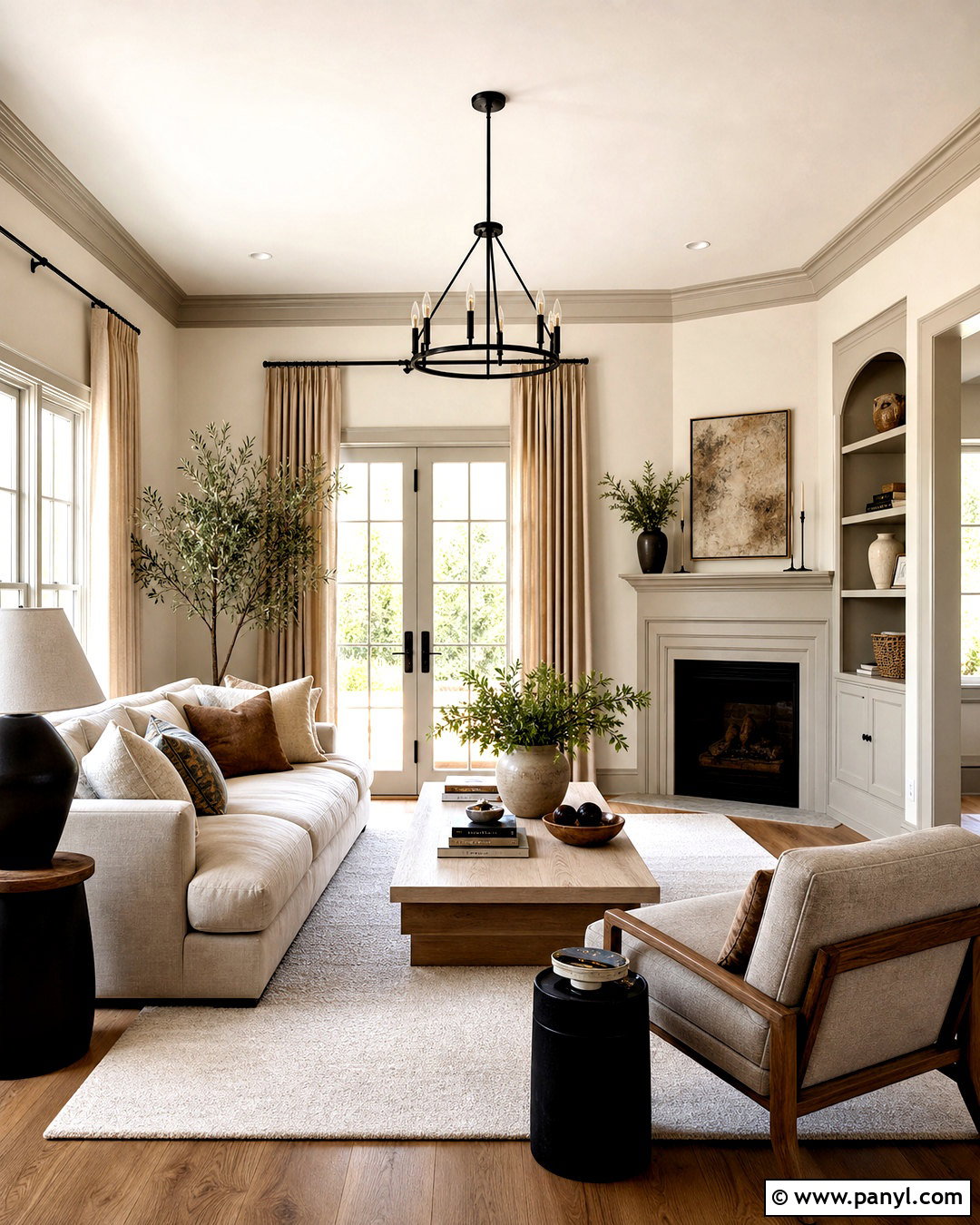 Revere Pewter Trim With White Walls - 20 revere pewter trim ideas