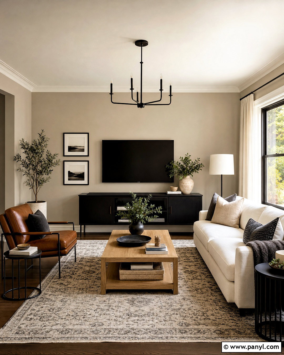 Revere Pewter With Black Accents - 20 revere pewter living room ideas