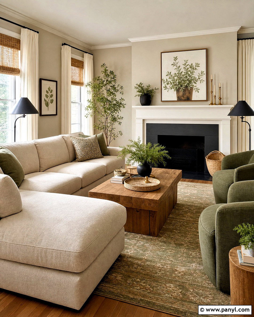 Revere Pewter With Sage Green - 20 revere pewter living room ideas