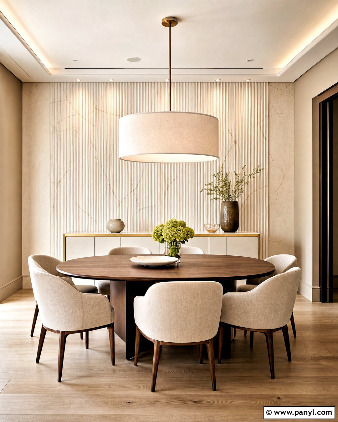 Ribbed Marble Wall Panels - 20 wall panel texture ideas