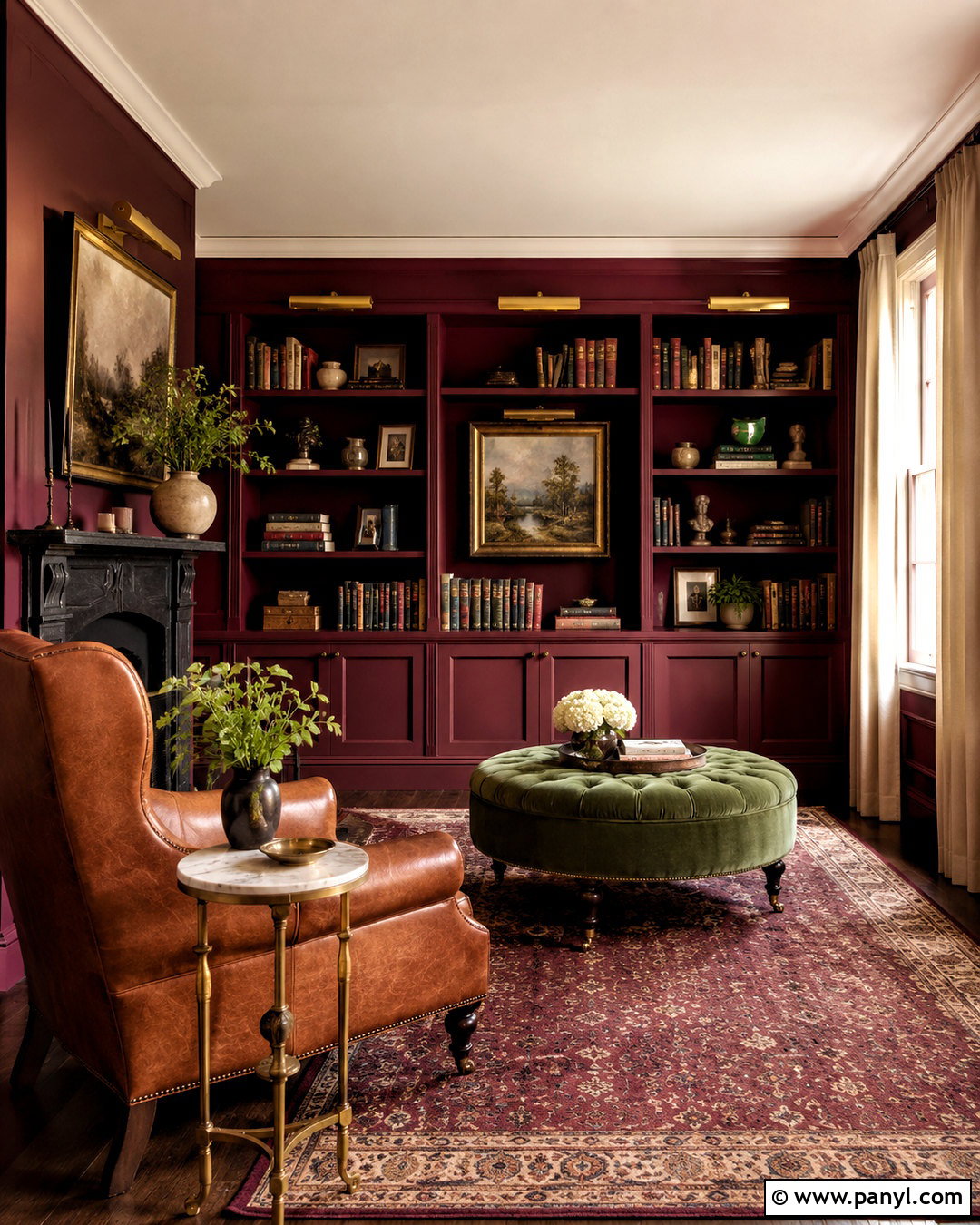 Rich Plum Paint Color - 20 modern paint colors