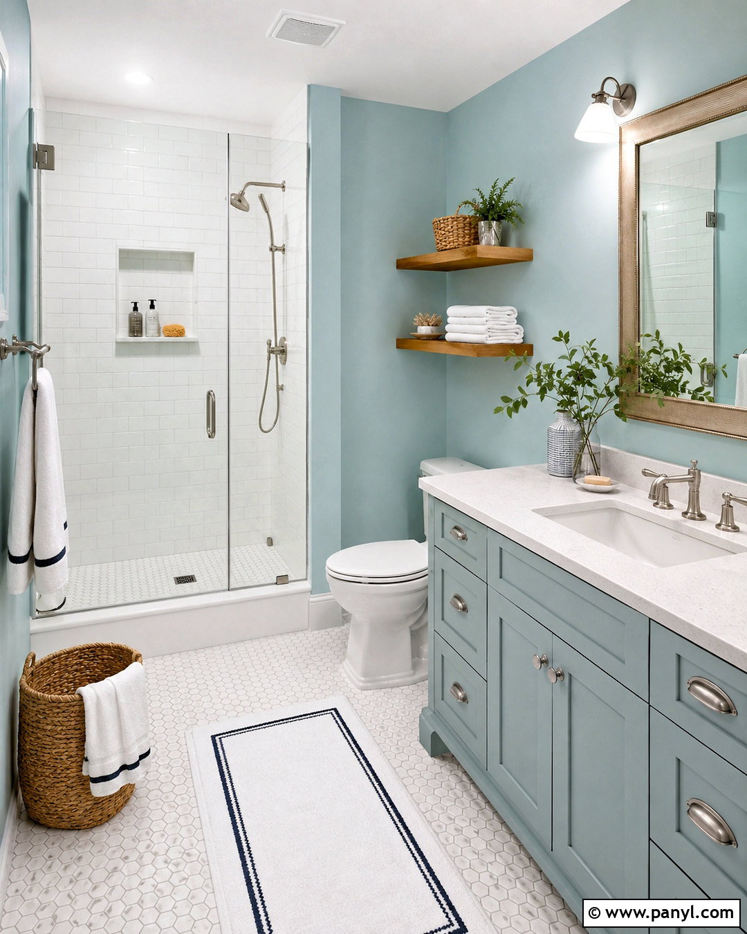 Robins Egg Blue Bathroom - 20 pastel room colors