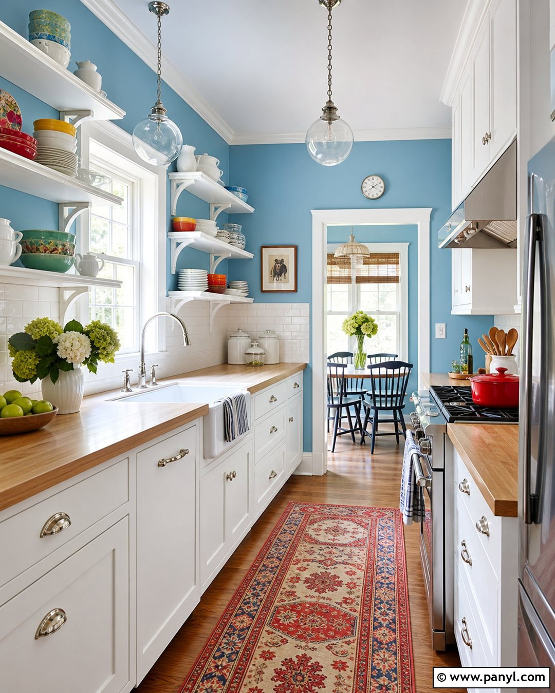 Robins Egg Blue Wall Color - 30 cute wall colors
