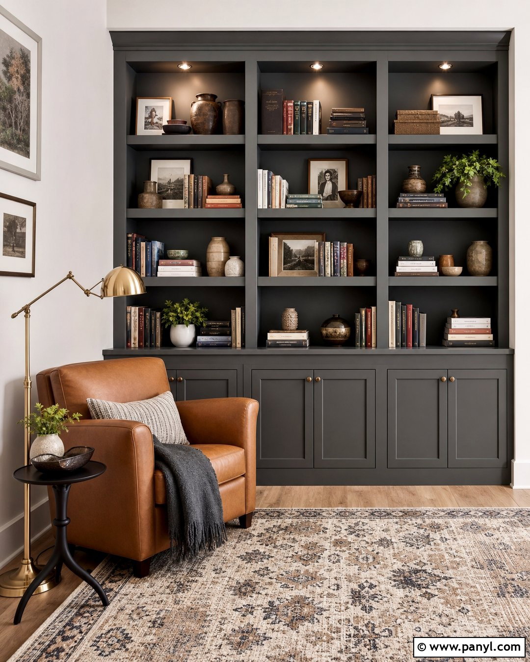 Rocky Coast Built-In Bookshelves - 35 rocky coast benjamin moore ideas