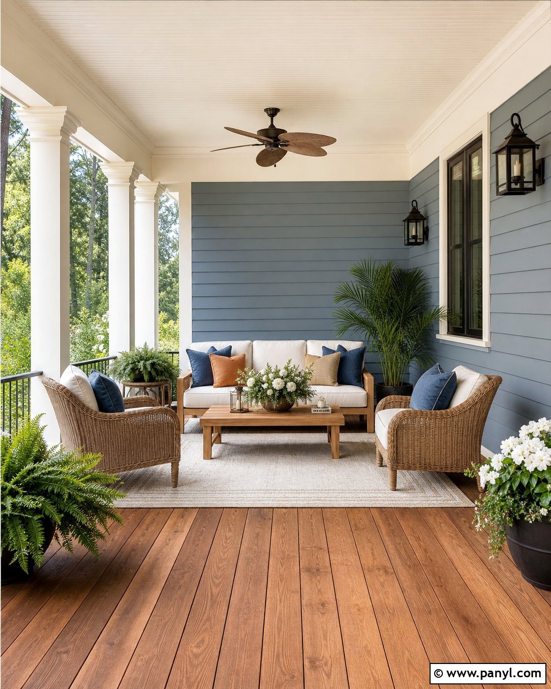 Rocky Coast Covered Porch - 35 rocky coast benjamin moore ideas