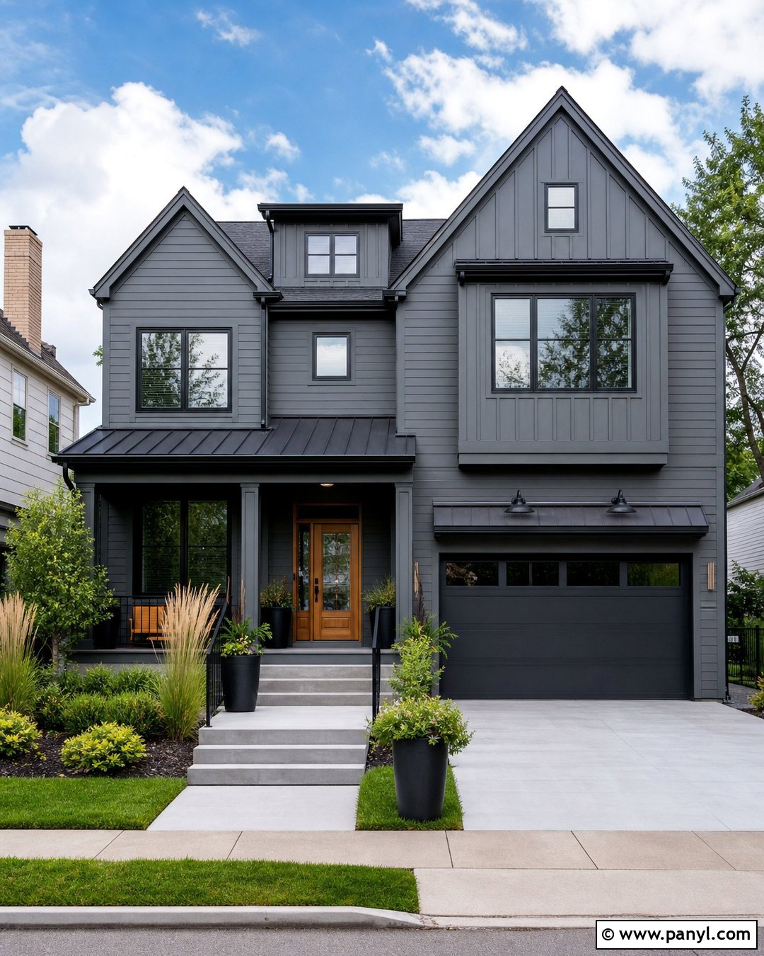 Rocky Coast Exterior With Black Accents - 35 rocky coast benjamin moore ideas