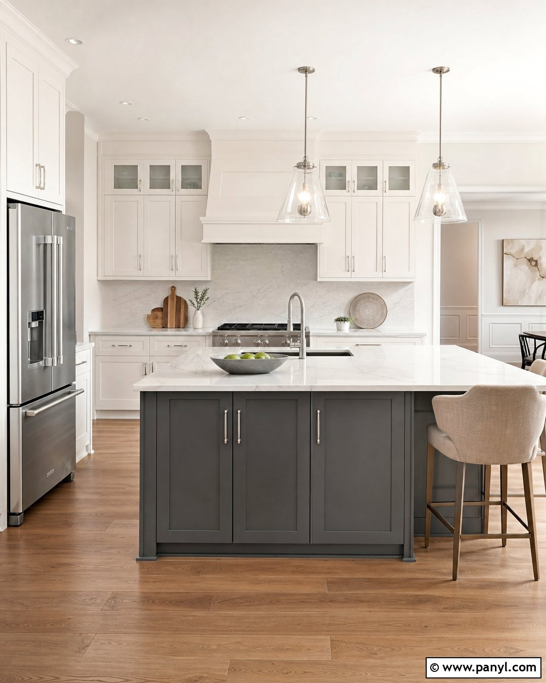 Rocky Coast Kitchen Island With White Cabinets - 35 rocky coast benjamin moore ideas