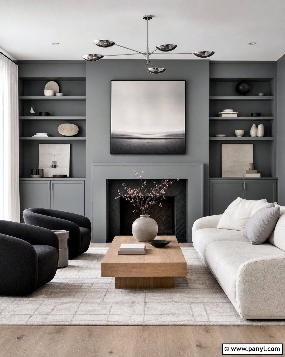 Rocky Coast Modern Living Room - 35 rocky coast benjamin moore ideas