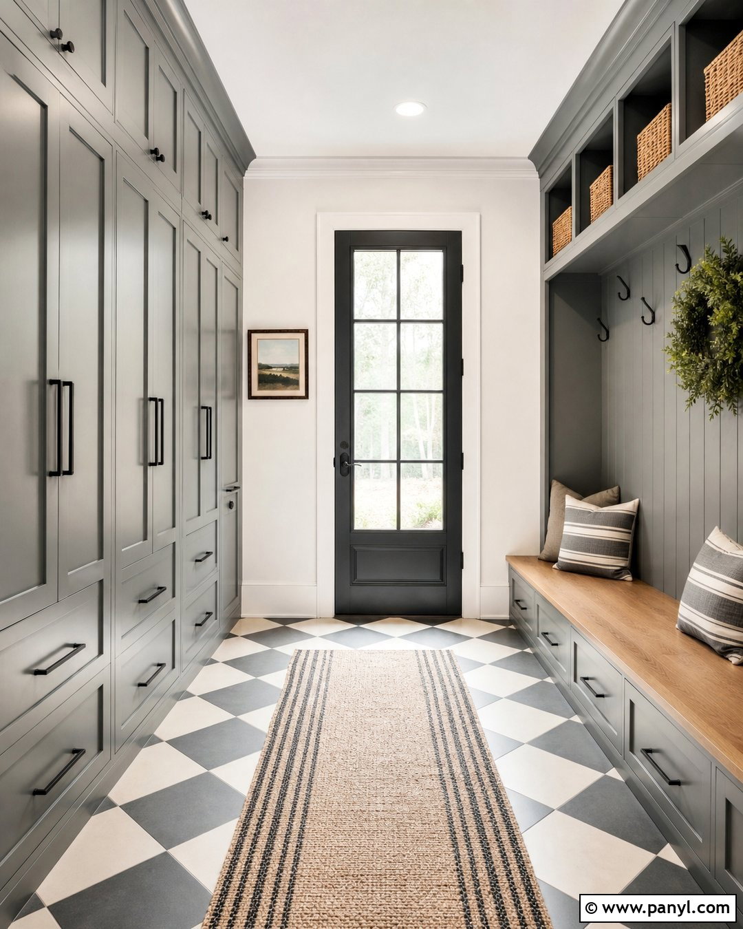 Rocky Coast Mudroom Cabinets - 35 rocky coast benjamin moore ideas