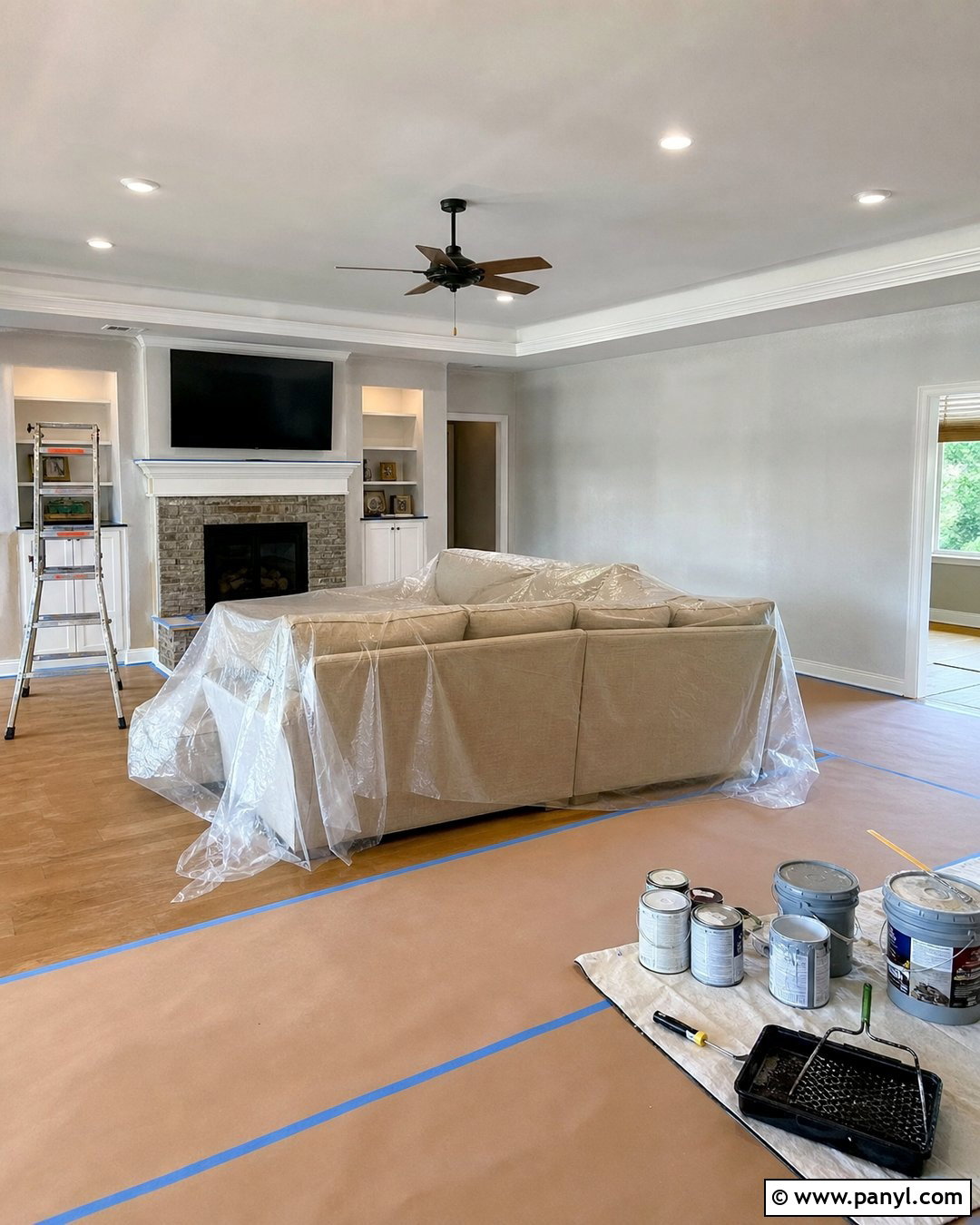 Roll Primer Evenly - 20 How To Paint Over Dark Walls