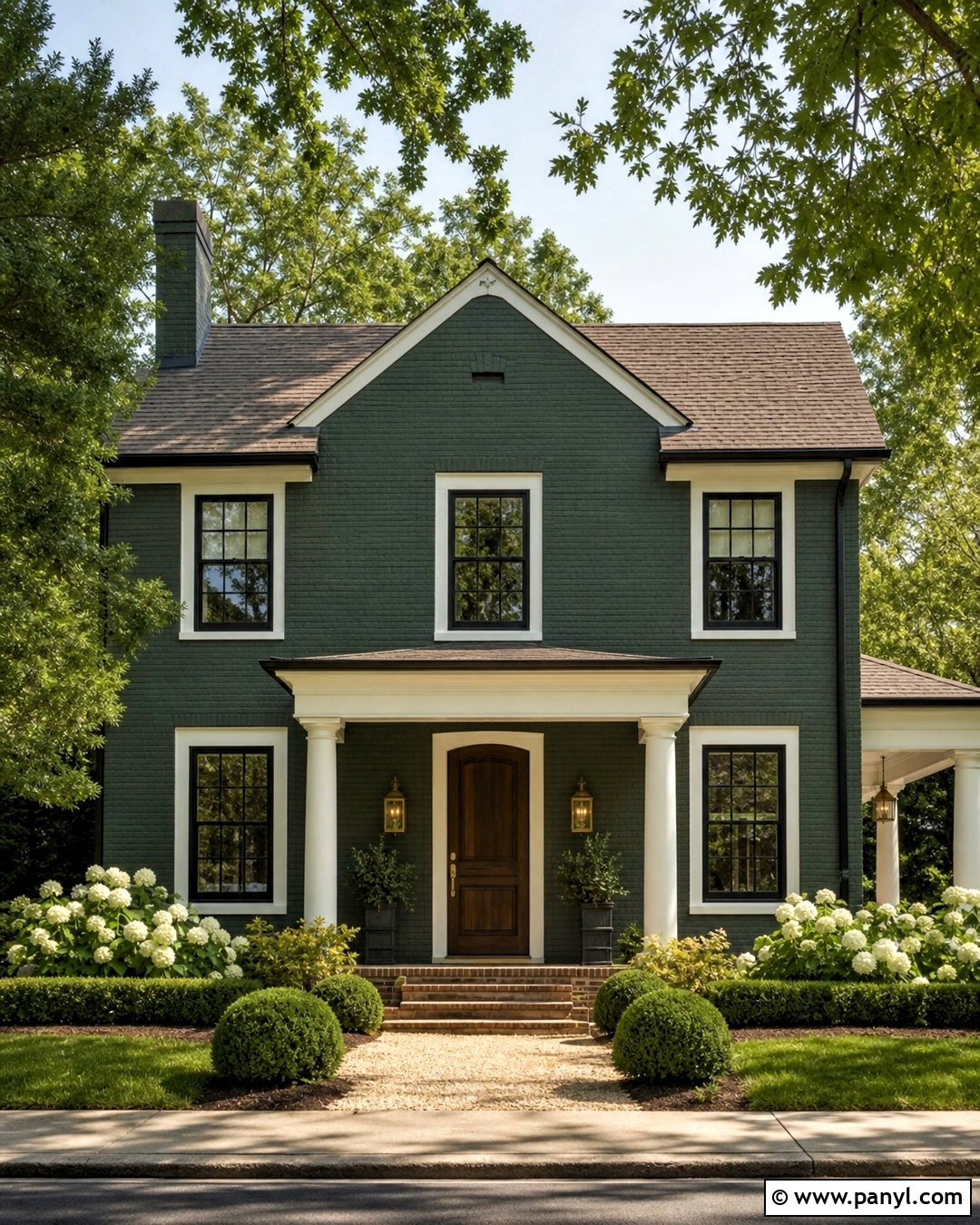 Rookwood Dark Green Brick Exterior - 20 rockwood dark green sherwin williams ideas