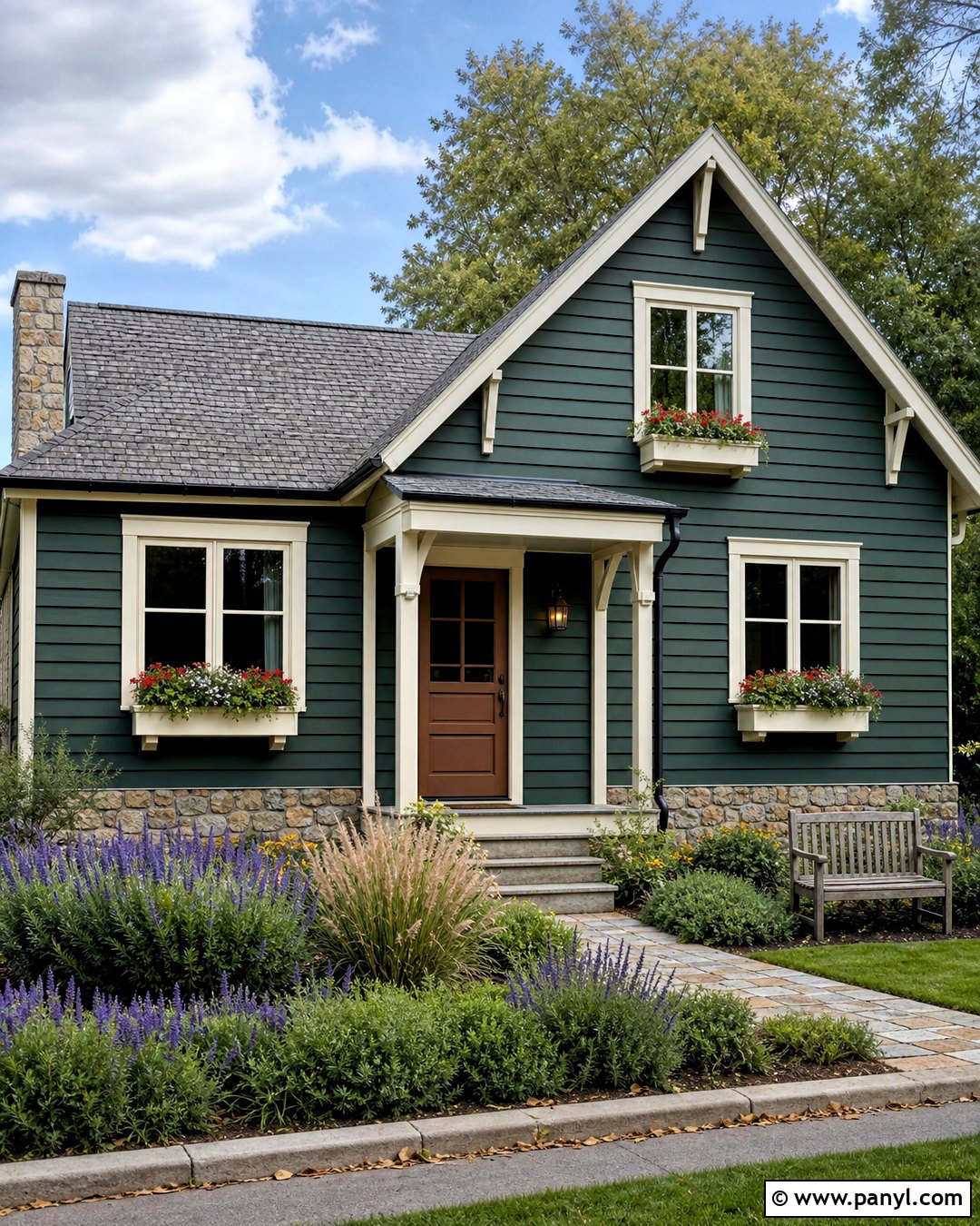 Rookwood Dark Green Cottage Exterior - 20 rockwood dark green sherwin williams ideas