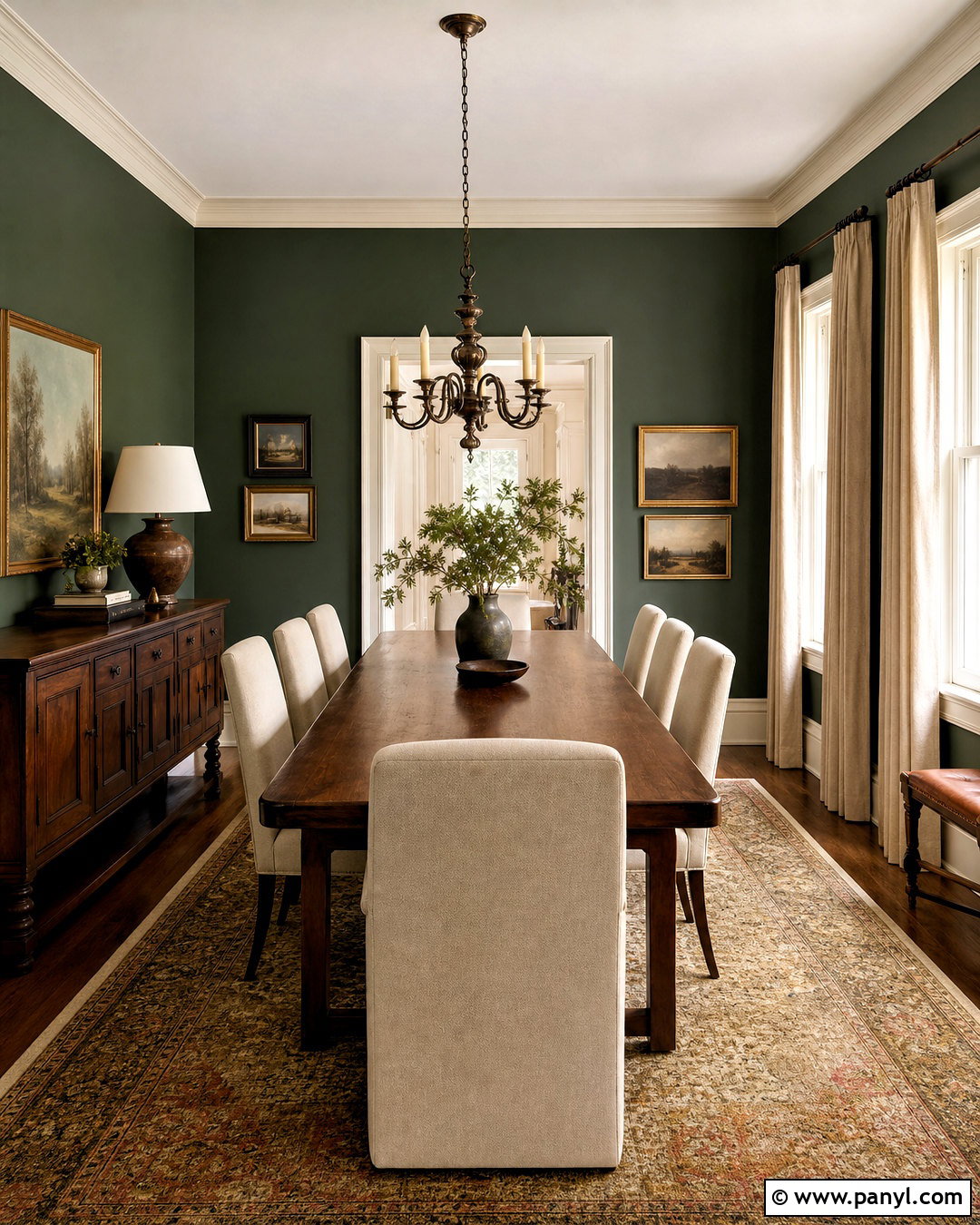 Rookwood Dark Green Dining Room - 20 rockwood dark green sherwin williams ideas