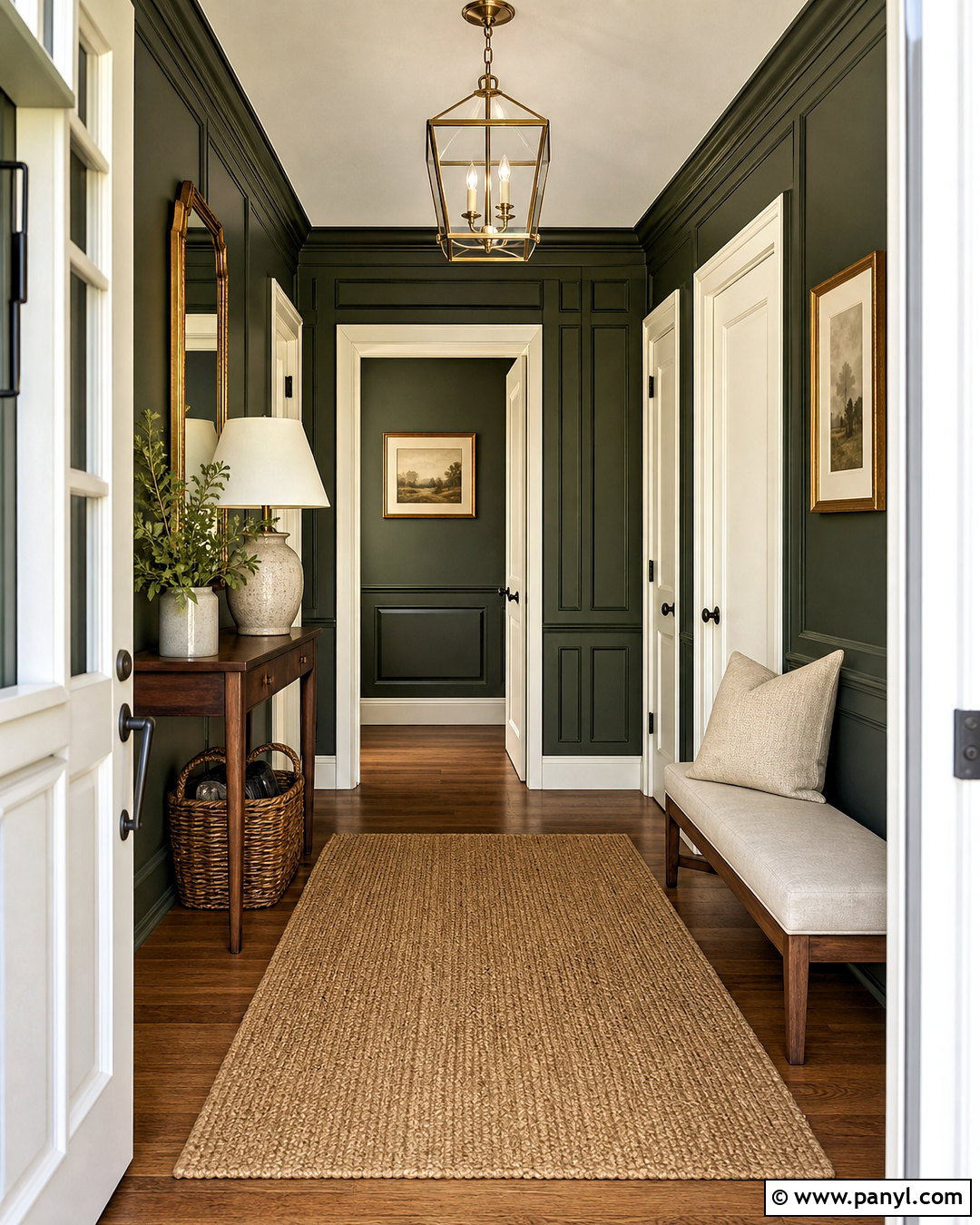 Rookwood Dark Green Entryway - 20 rockwood dark green sherwin williams ideas