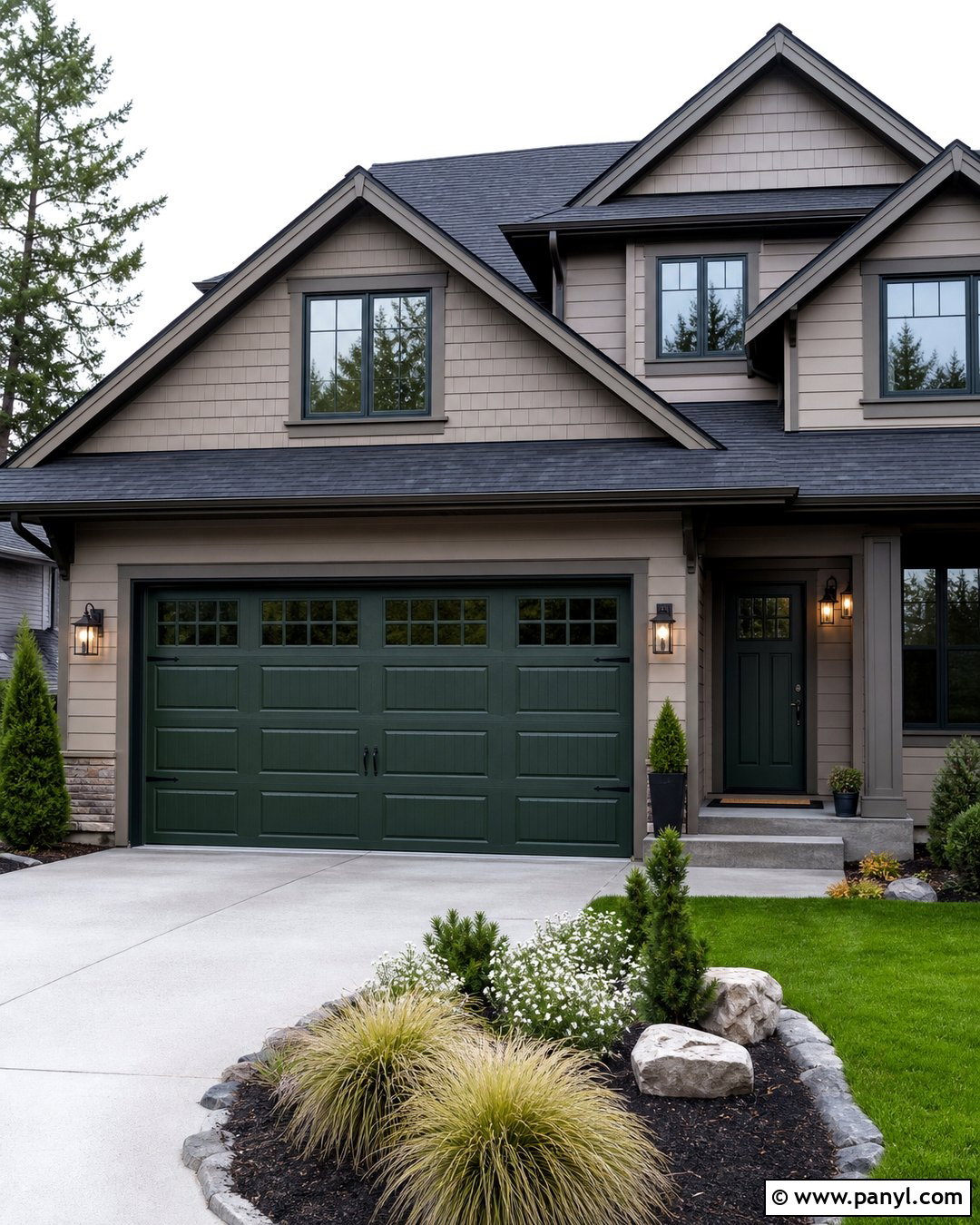 Rookwood Dark Green Garage Door - 30 rookwood dark green sherwin williams ideas