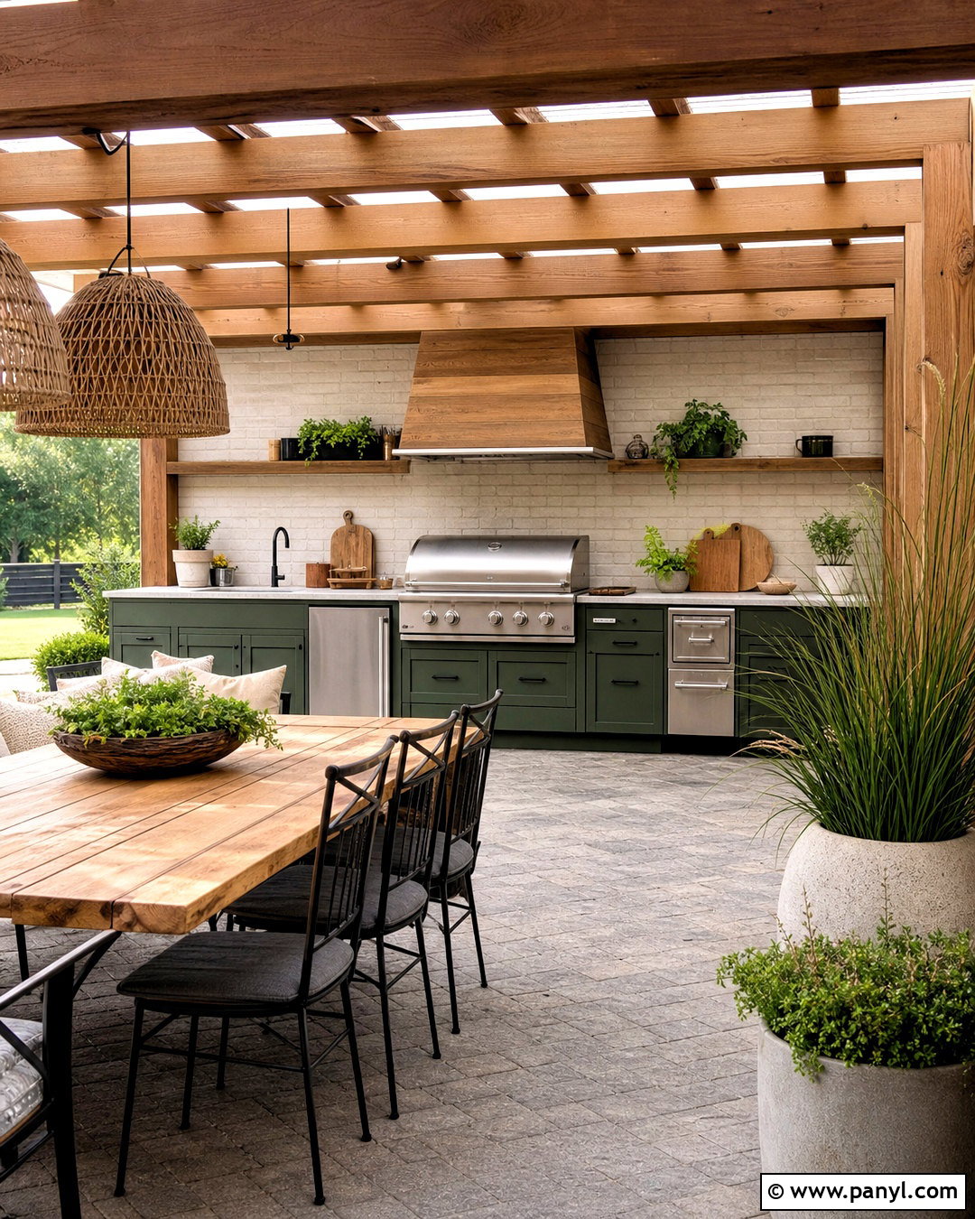 Rookwood Dark Green Outdoor Kitchen - 20 rockwood dark green sherwin williams ideas