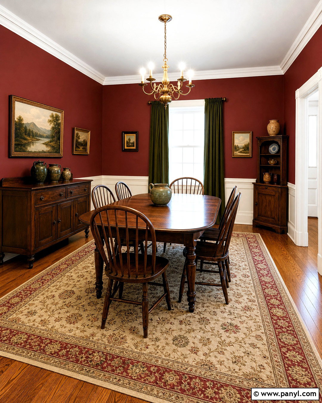 Rookwood Dark Red Paint - 20 dark red paint colors